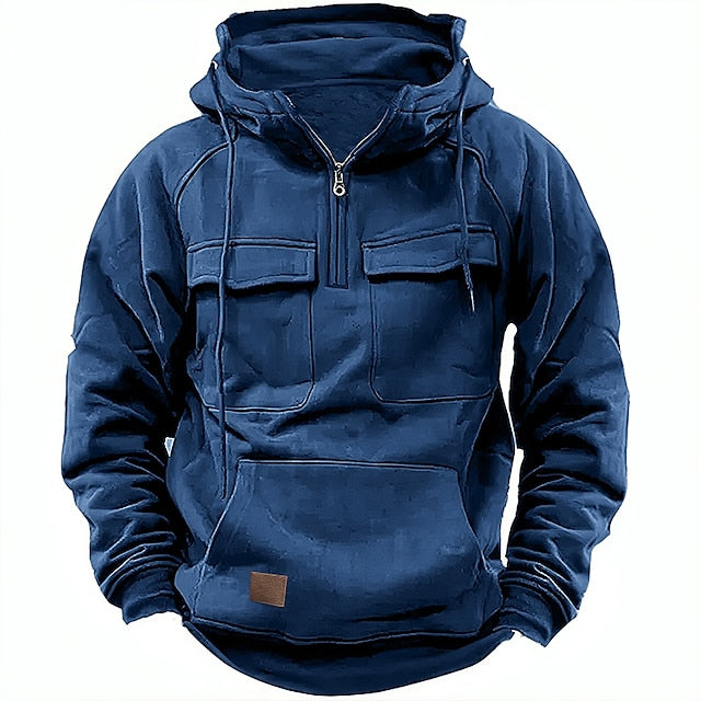 John™ | Winter hoodie met rits