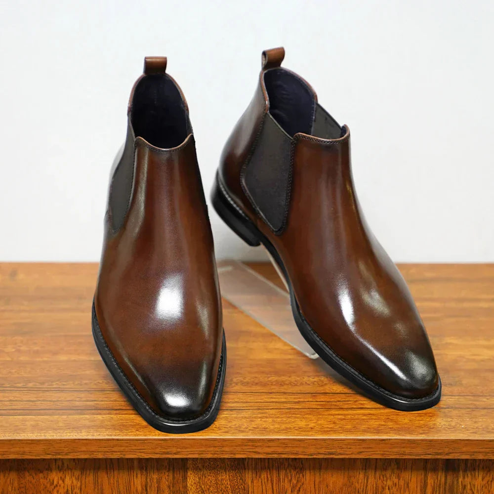 Jayce™ | Verfijnde Leren Chelsea Boots