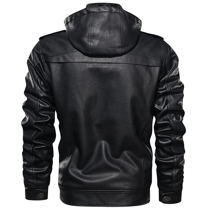 David™ Leather Jacket | Duurzaam en Stijlvol