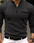 Jonathan™ Poloshirt met Kwartel Rits