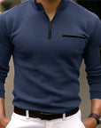 Jonathan™ Poloshirt met Kwartel Rits