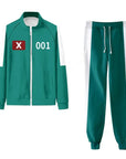 Trendy Squid Game Tracksuit Set – Sportieve Stijl en Comfort