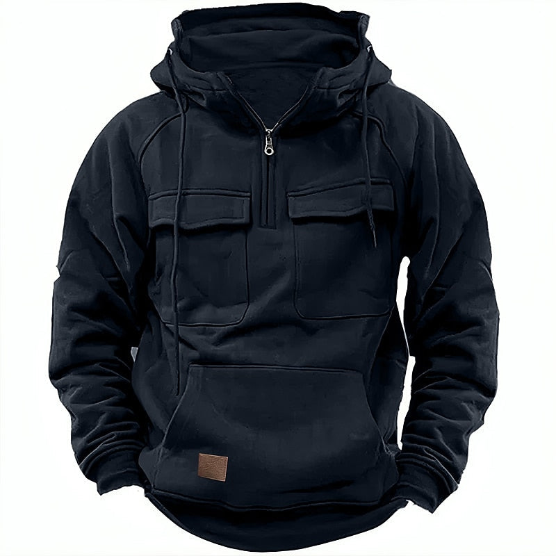 John™ | Winter hoodie met rits